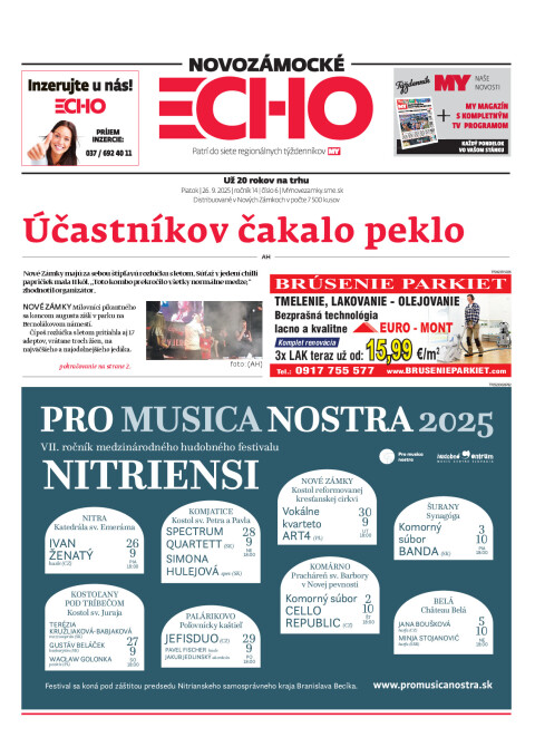 Novozámocké ECHO